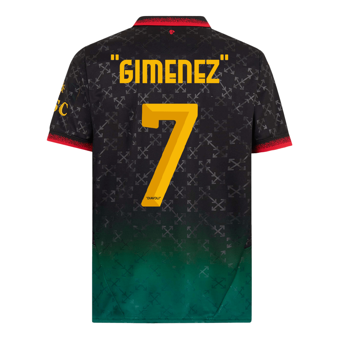 "GIMENEZ" #7 AC Milan Dres Četrti 2024/25