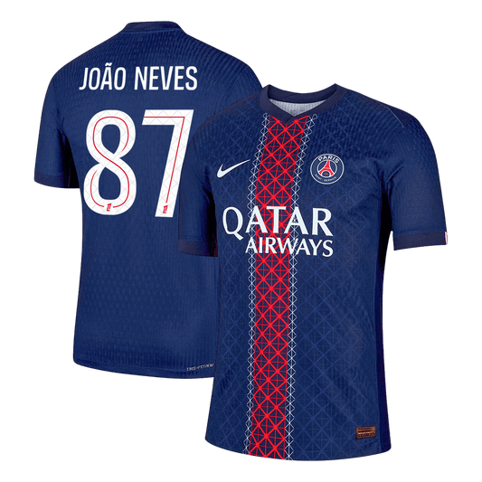 PSG Nogometni dres Domači 2025/26 Authentic JOÃO NEVES #87