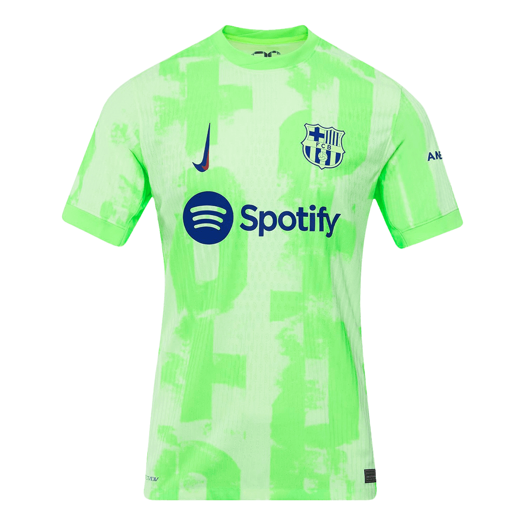 Avtentični nogometni dres Barcelone Third Away Nogometni dres 2024/25