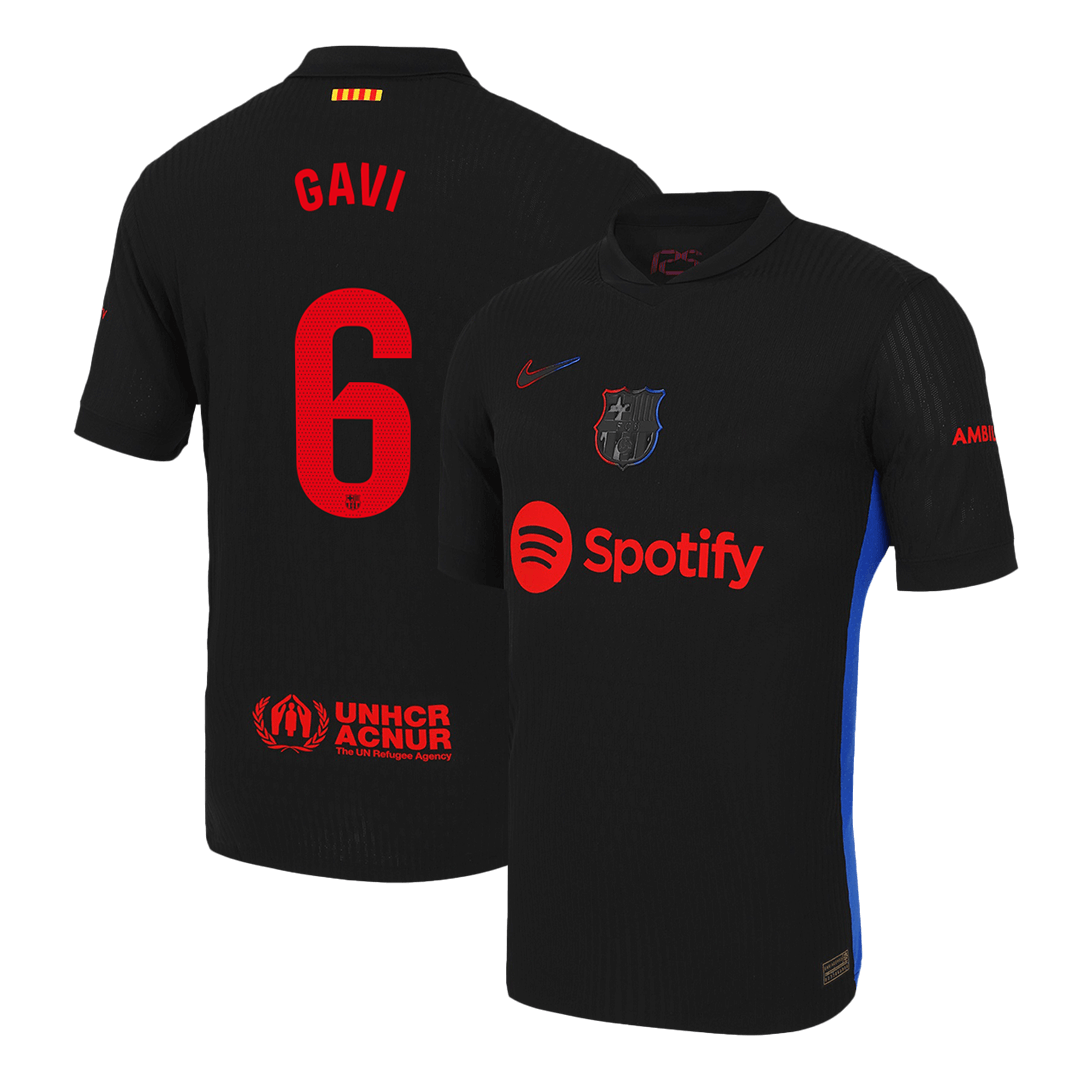 Pristni GAVI #6 Barcelonin nogometni dres 2024/25
