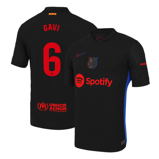 Pristni GAVI #6 Barcelonin nogometni dres 2024/25