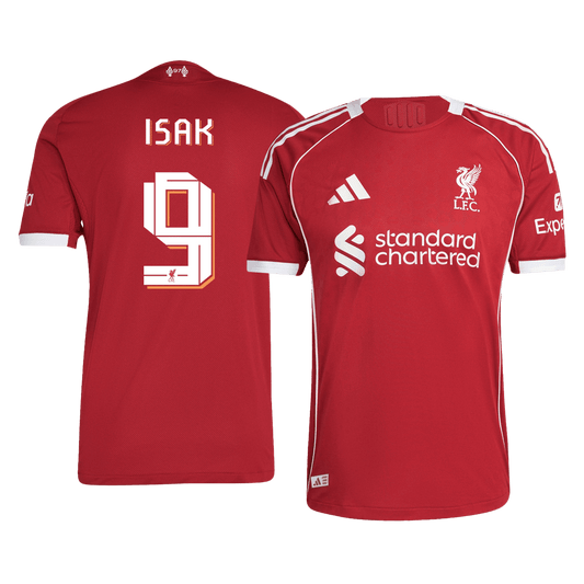Liverpool Nogometni dres Domači 2025/26 Authentic ISAK #9