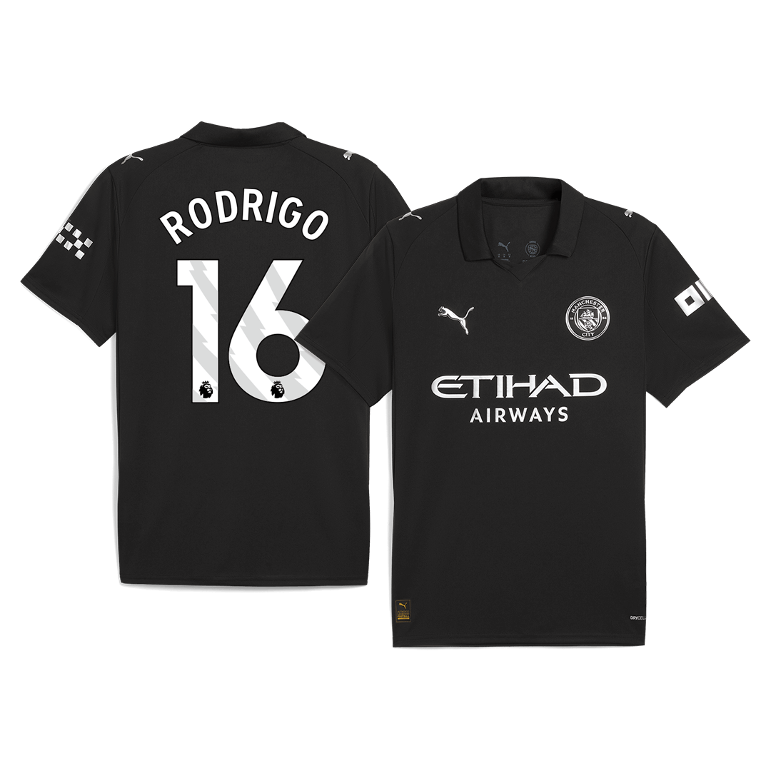 RODRIGO #16 Manchester City Dres Gostujoči 2025/26