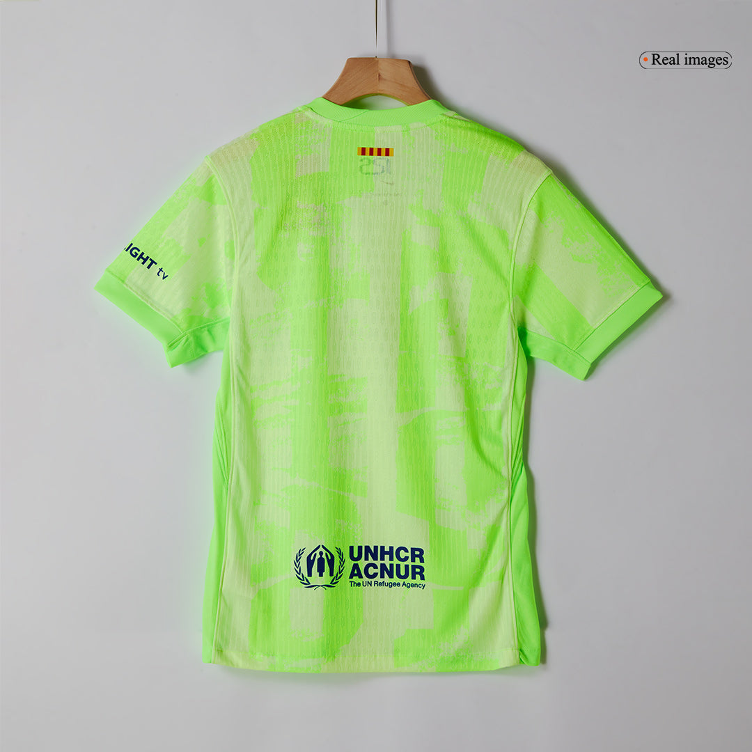 Avtentični nogometni dres Barcelone Third Away Nogometni dres 2024/25