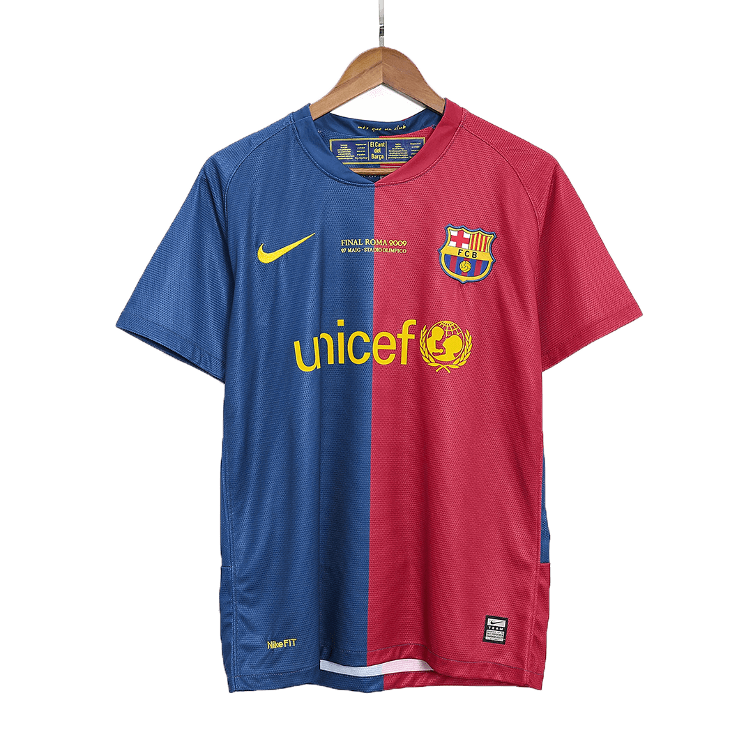 Retro domači nogometni dres 2008/09 Barcelona - finale UCL