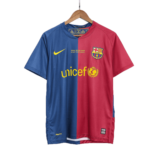 Retro domači nogometni dres 2008/09 Barcelona - finale UCL