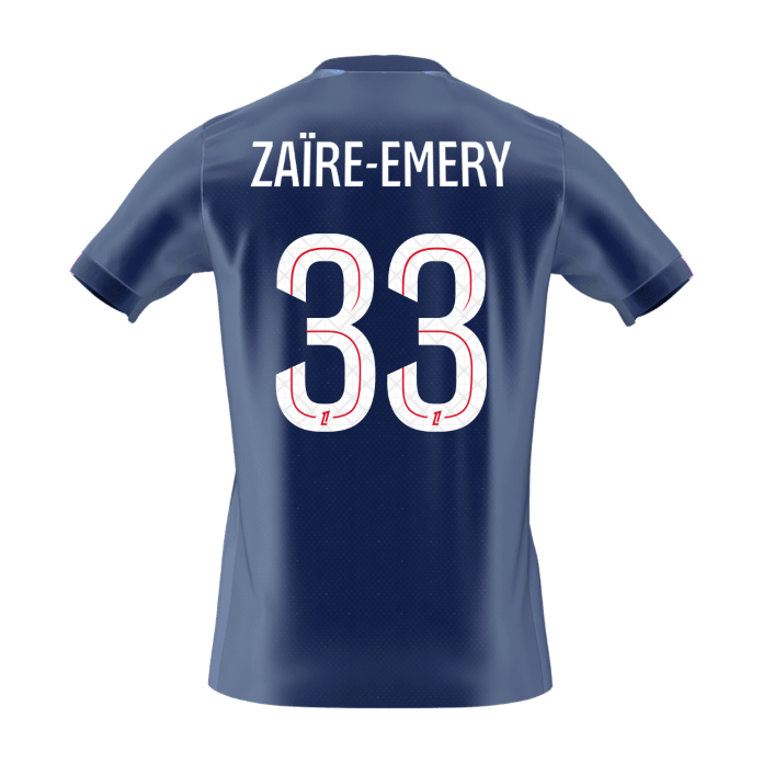 ZAïRE EMERY #33 PSG Dres Domači 2025/26