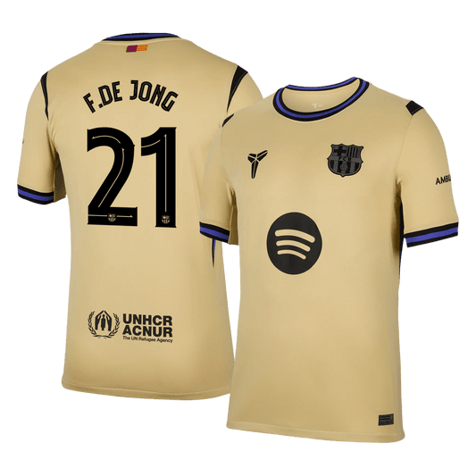 F.DE JONG #21 Barcelona Dres Gostujoči 2025/26 UCL