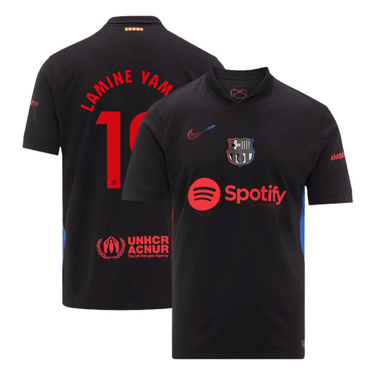 Barcelona LAMINE YAMAL #19 Gostujoča moška nogometna majica 2024/25