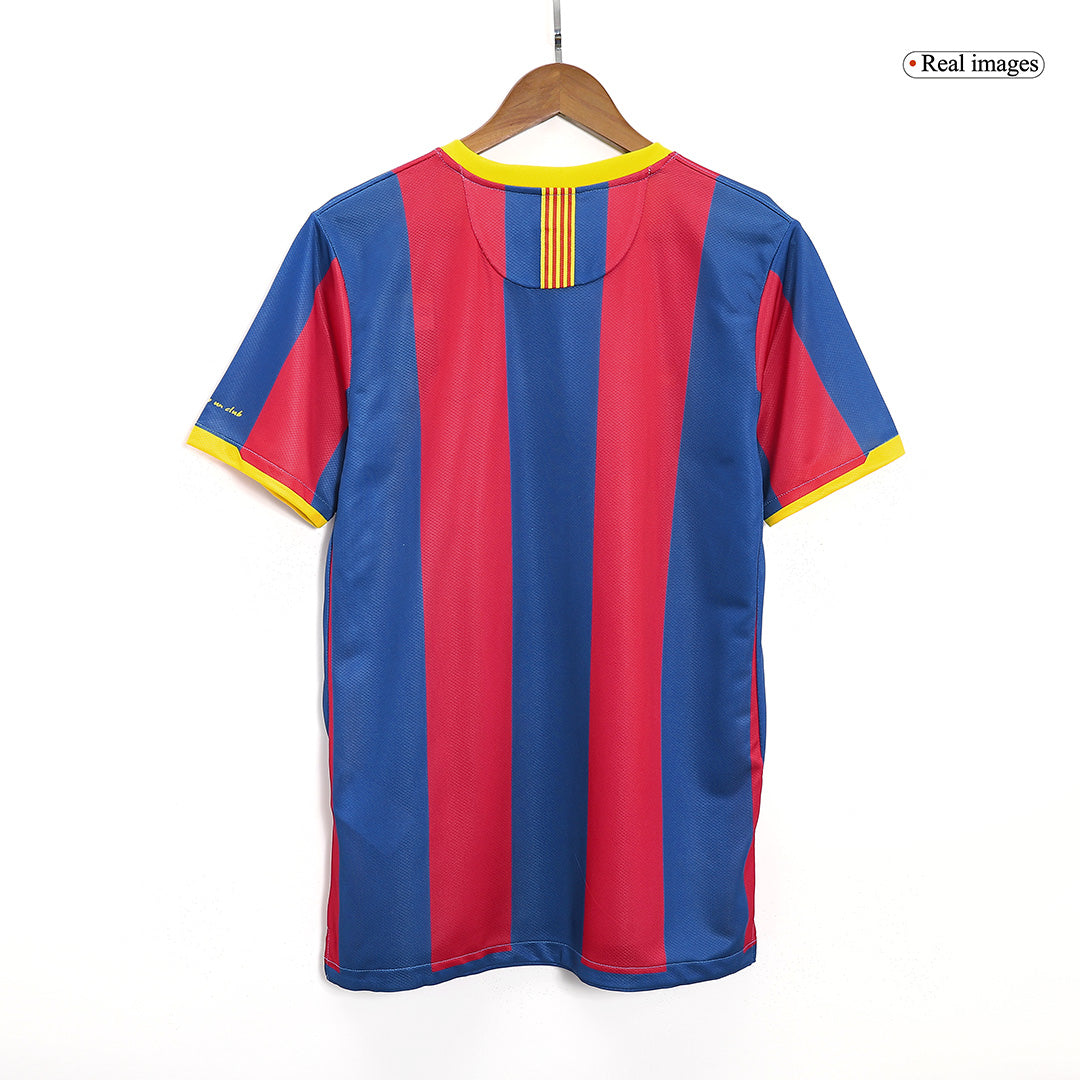 Retro nogometni dres Barcelona Home 2010/11 - rdeč in moder