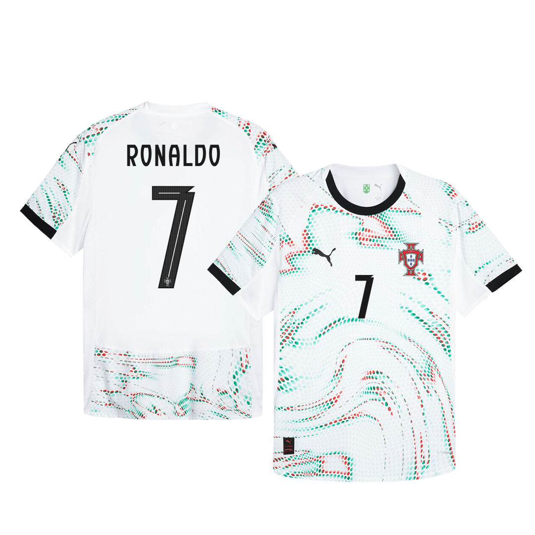 Portugal Nogometni dres Gostujoči 2025 Authentic RONALDO #7