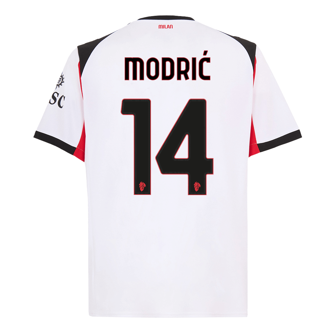 MODRIĆ #14 AC Milan Dres Gostujoči 2025/26