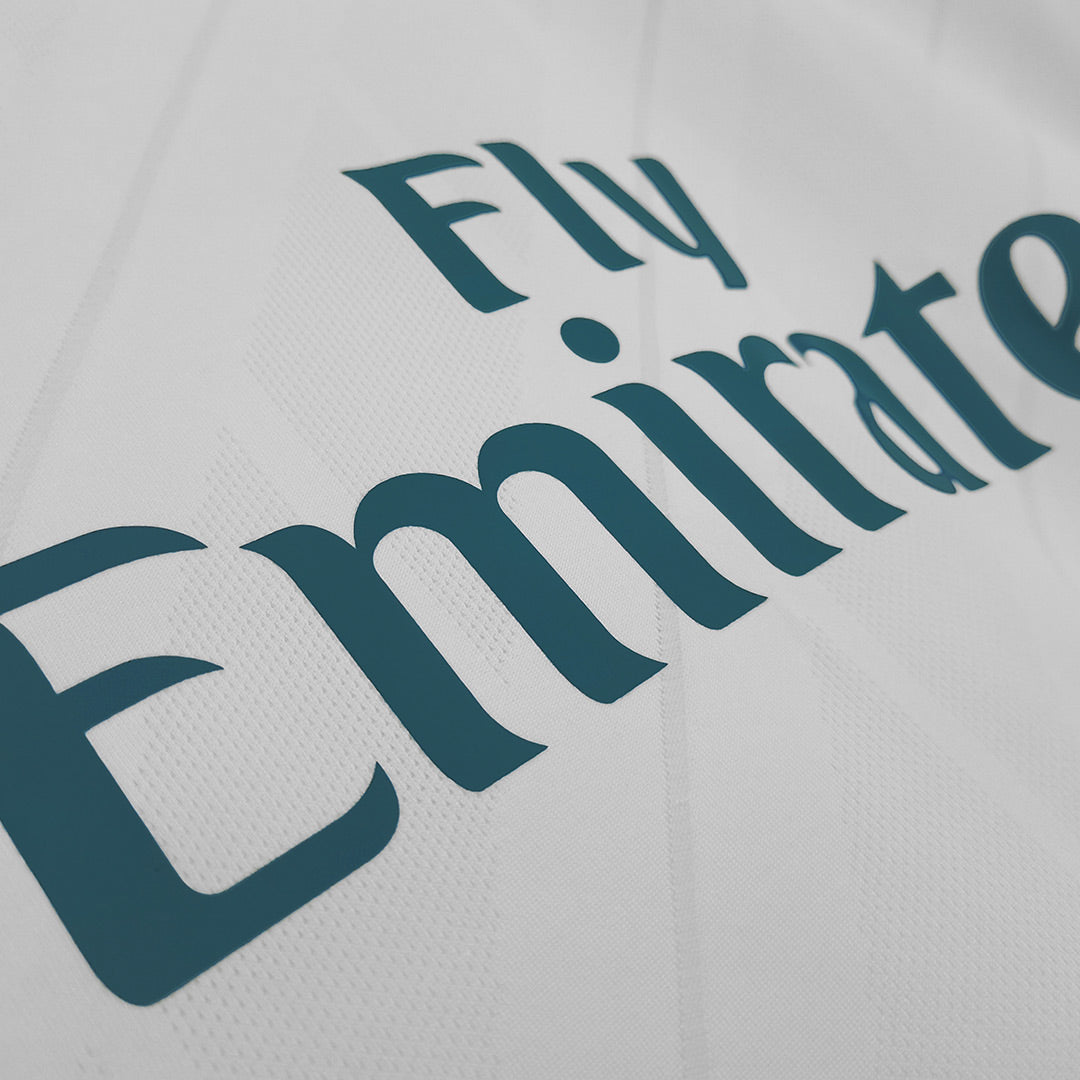 Real Madrid Nogometni dres Domači 2017/18 Dolgi rokavi