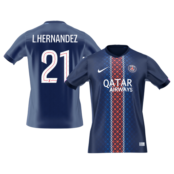 L.HERNANDEZ #21 PSG Dres Domači 2025/26