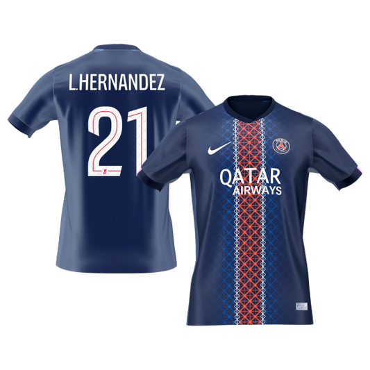 L.HERNANDEZ #21 PSG Dres Domači 2025/26