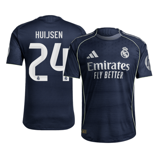 Real Madrid gostujoči kratki rokav majica 2025/26 avtentična
