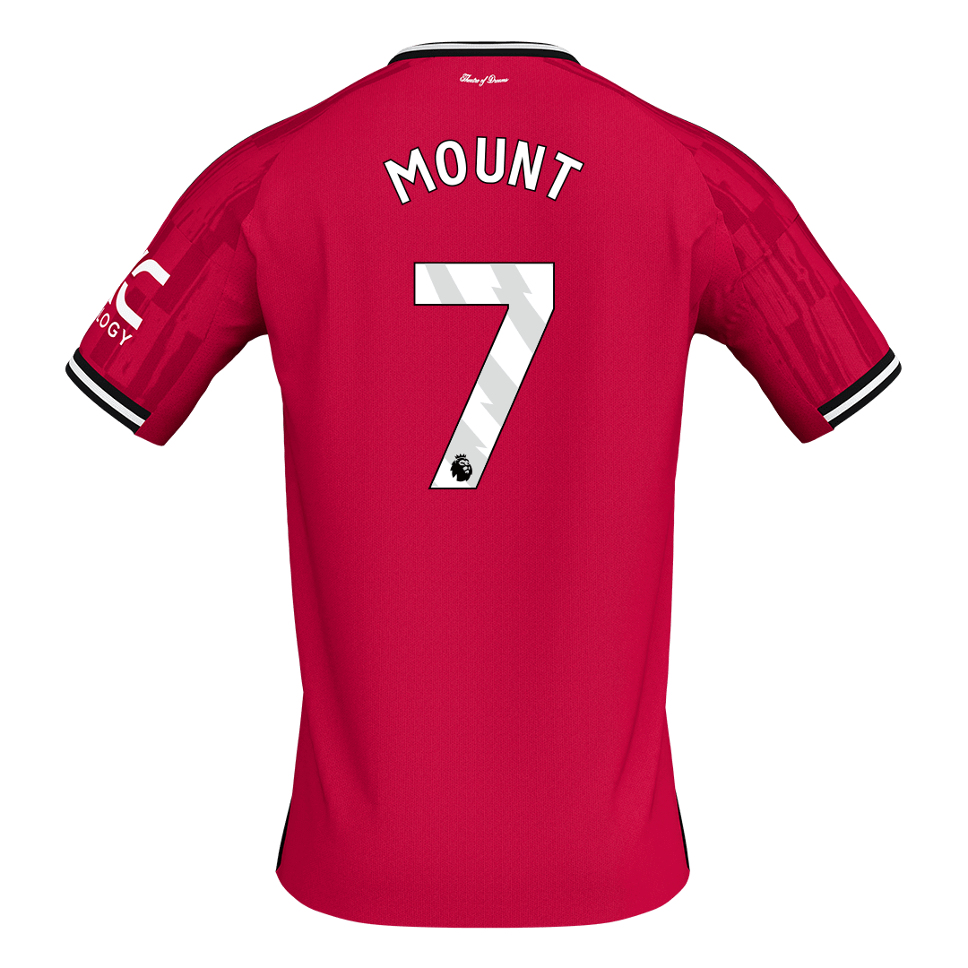 MOUNT #7 Manchester United Dres Domači 2025/26
