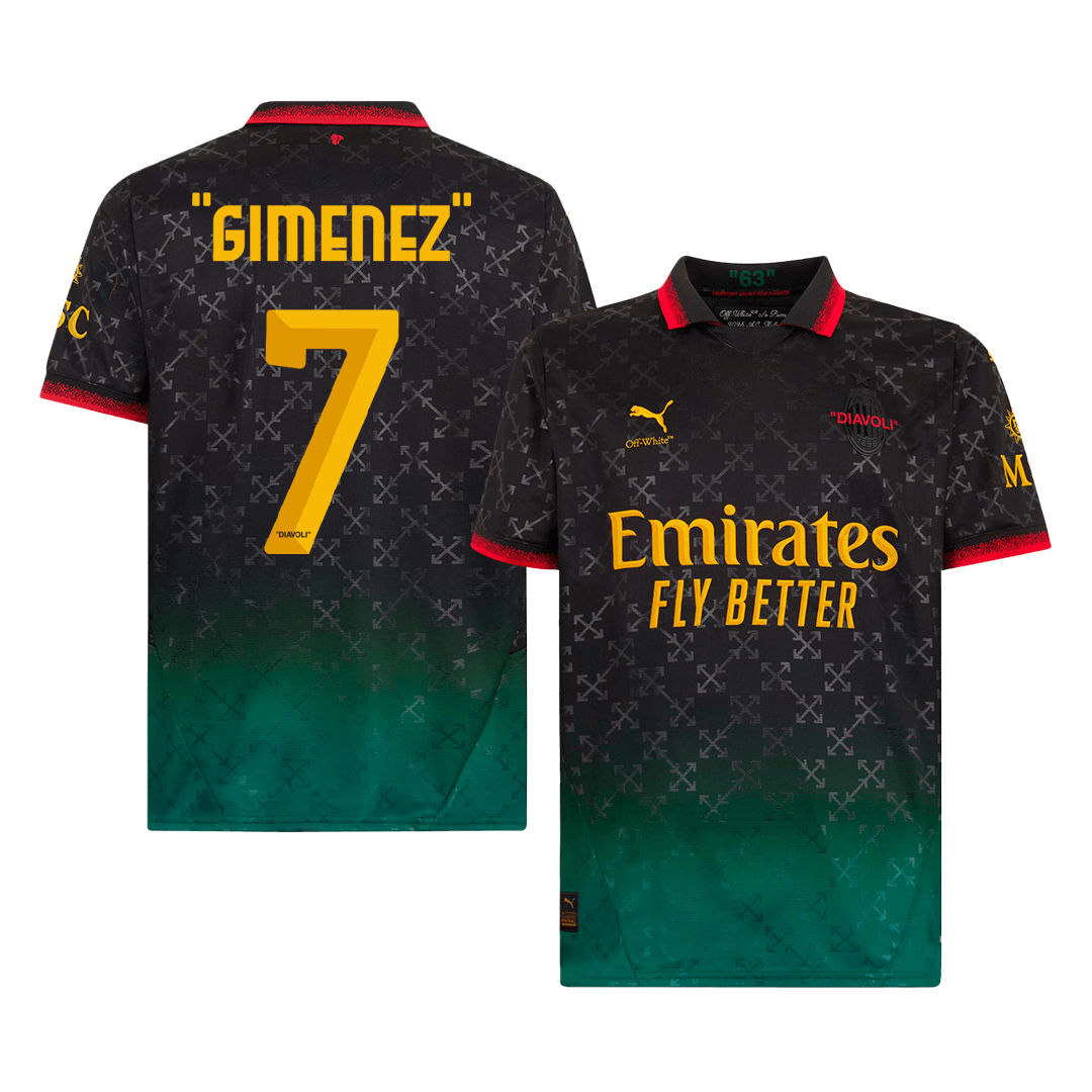 "GIMENEZ" #7 AC Milan Dres Četrti 2024/25