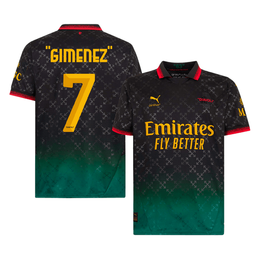 "GIMENEZ" #7 AC Milan Dres Četrti 2024/25