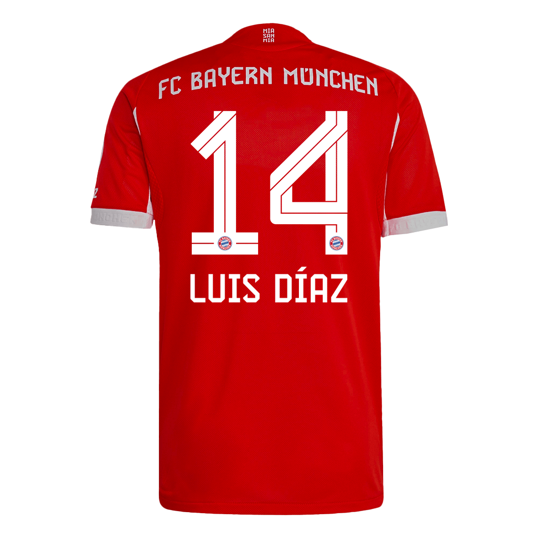 Bayern Munich Nogometni dres Domači 2025/26 Authentic LUIS DÍAZ #14