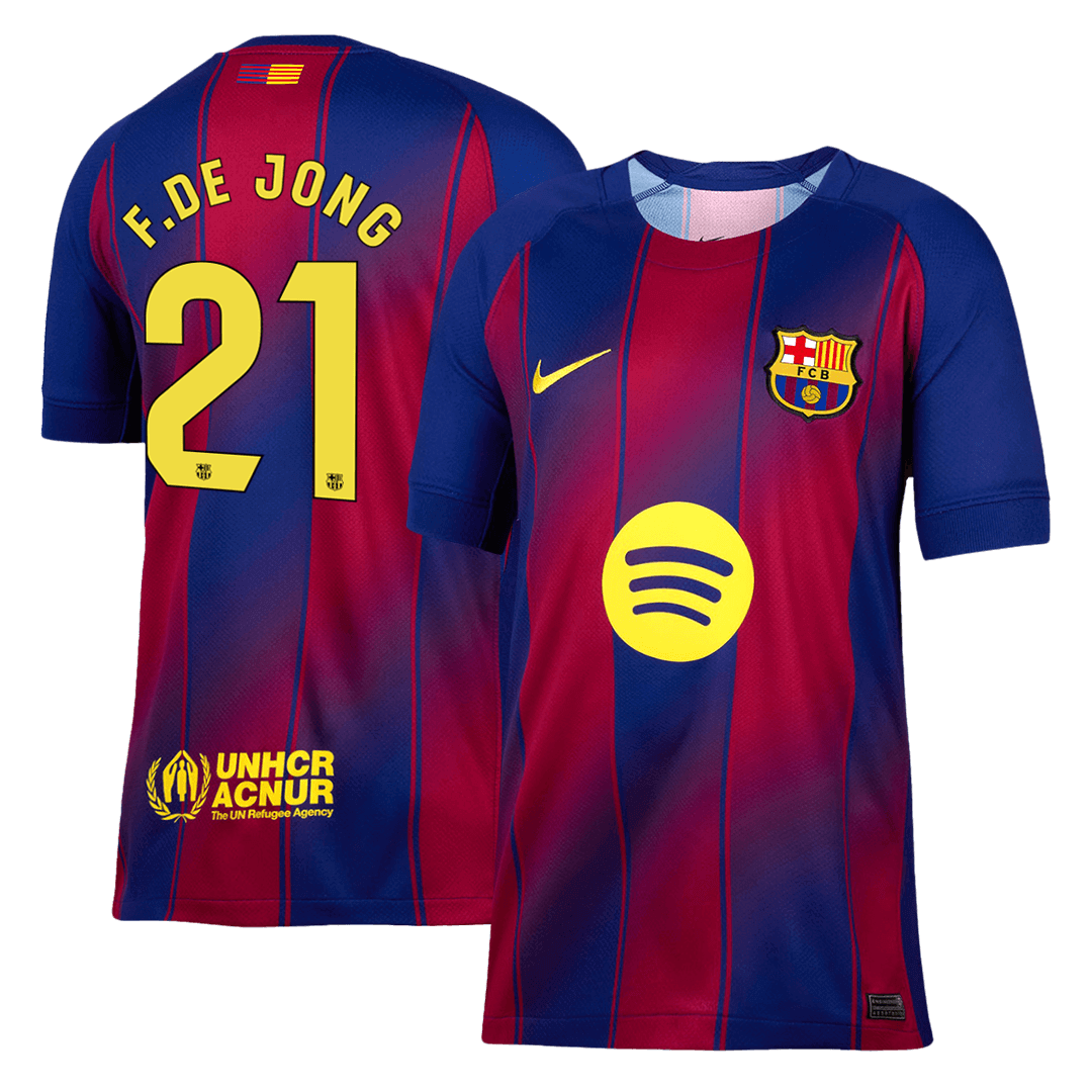F.DE JONG #21 Barcelona Dres Domači 2025/26