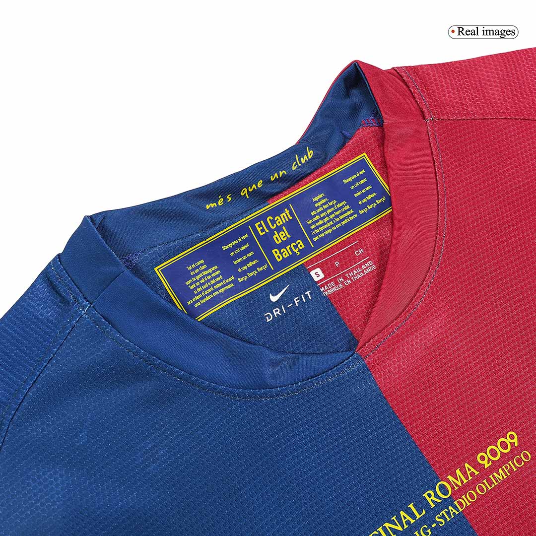 Retro domači nogometni dres 2008/09 Barcelona - finale UCL