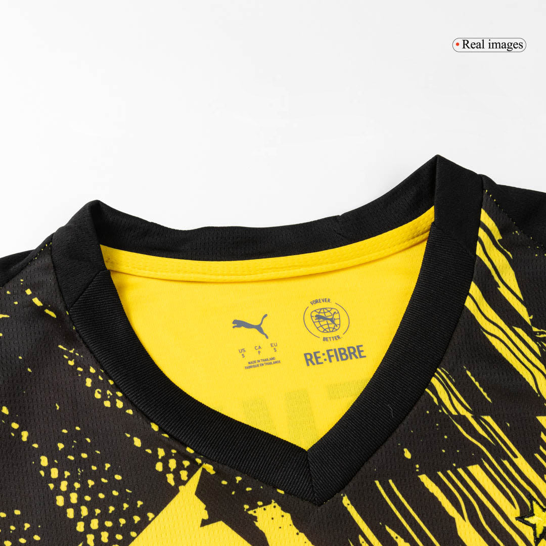 Nogometni dres Borussie Dortmund (dres + kratke hlače) 2025/26 rumen