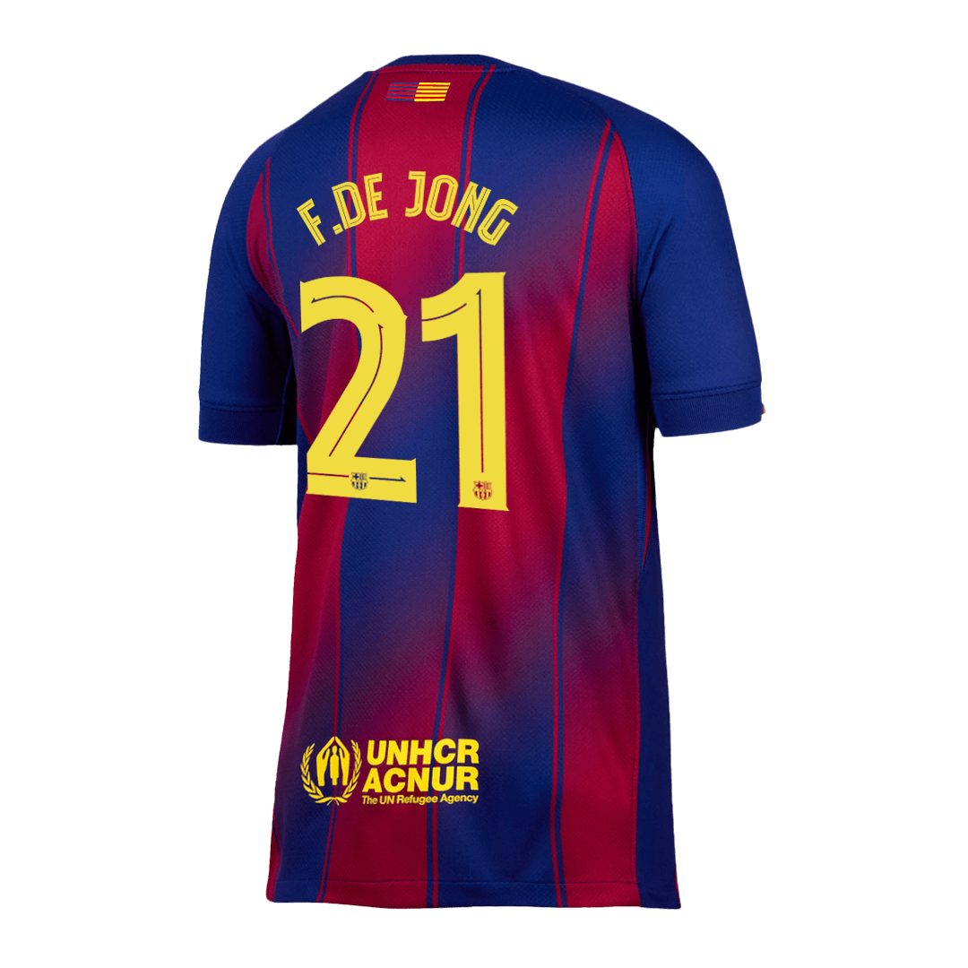 F.DE JONG #21 Barcelona Dres Domači 2025/26 UCL