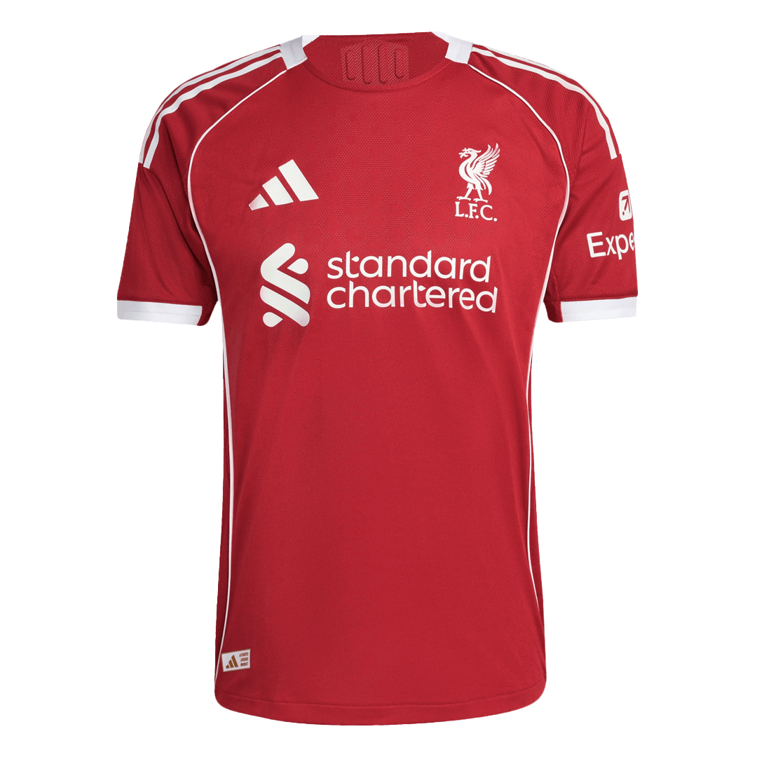 Liverpool Nogometni dres Domači 2025/26 Authentic SZOBOSZLAI #8