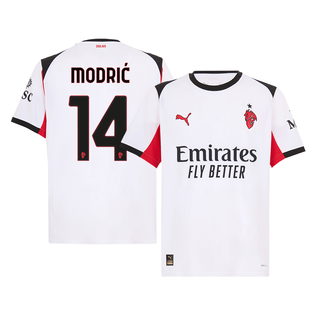 MODRIĆ #14 AC Milan Dres Gostujoči 2025/26