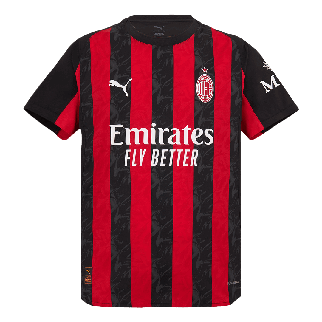 AC Milan Nogometni dres Domači 2025/26 Authentic