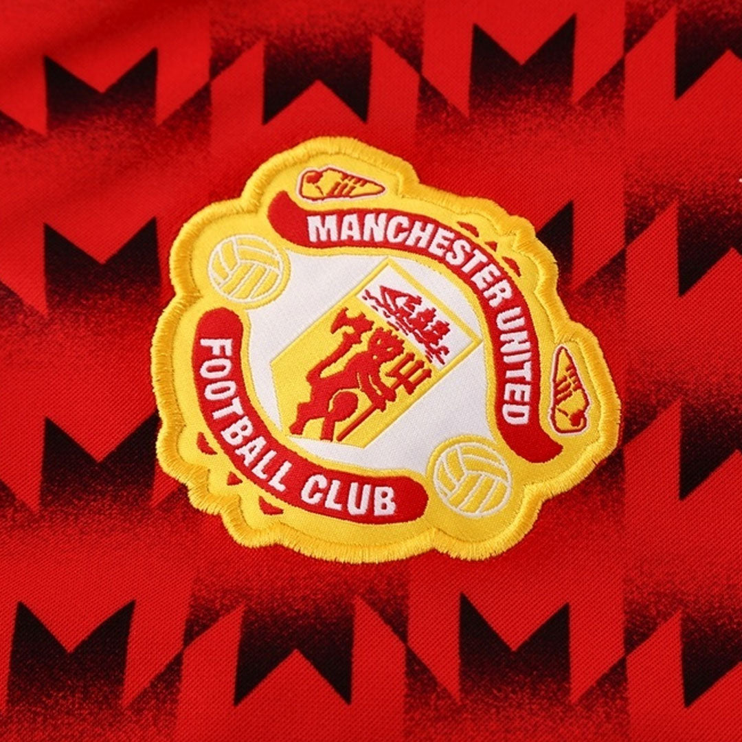 Moška rdeče-črna jakna Manchester United 2025/26