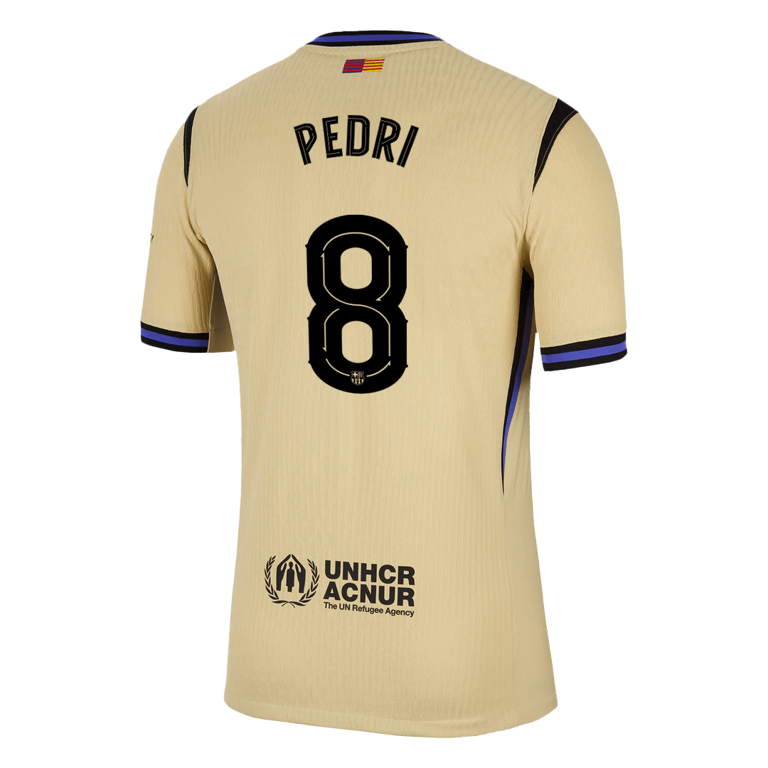 Autentična gostujoča majica PEDRI #8 Barcelona 2025/26 - UCL