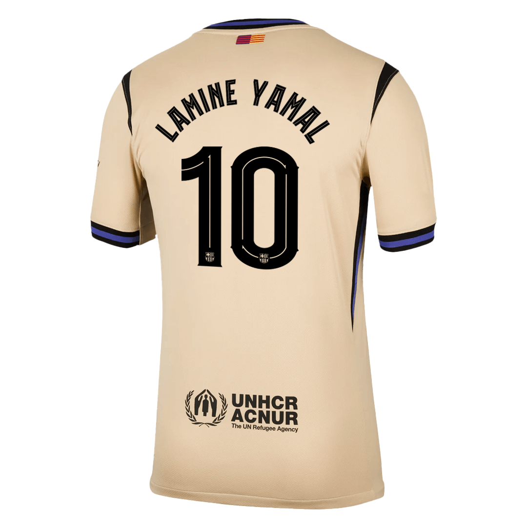 LAMINE YAMAL #10 Barcelona Dres Gostujoči 2025/26 UCL