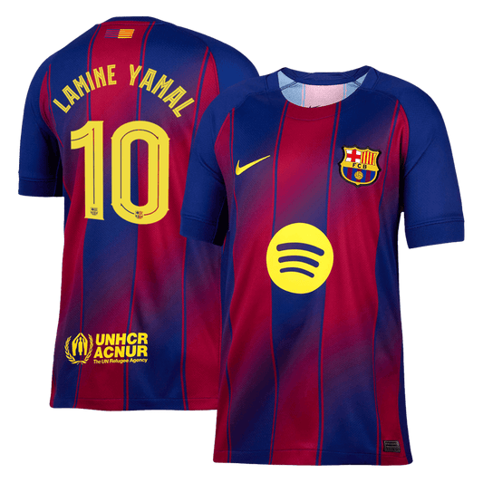 LAMINE YAMAL #10 Barcelona Dres Domači 2025/26 UCL