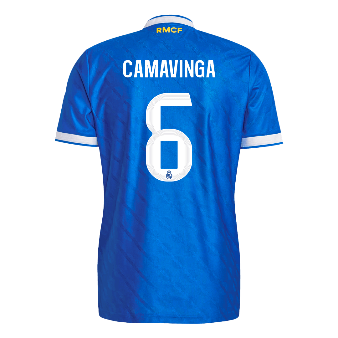 Real Madrid Nogometni dres Tretji 2025/26 Authentic CAMAVINGA #6