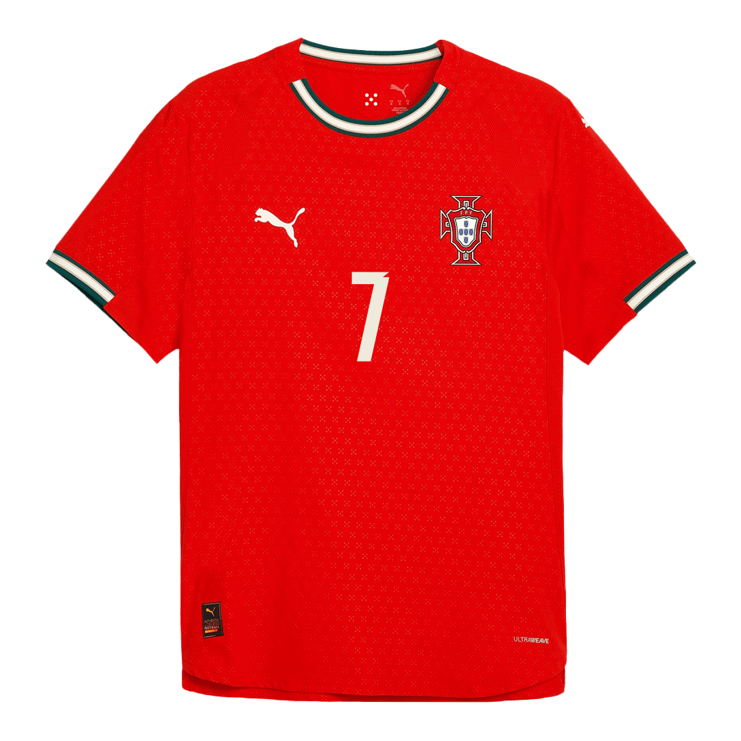 Portugal Nogometni dres Domači 2025 Authentic RONALDO #7