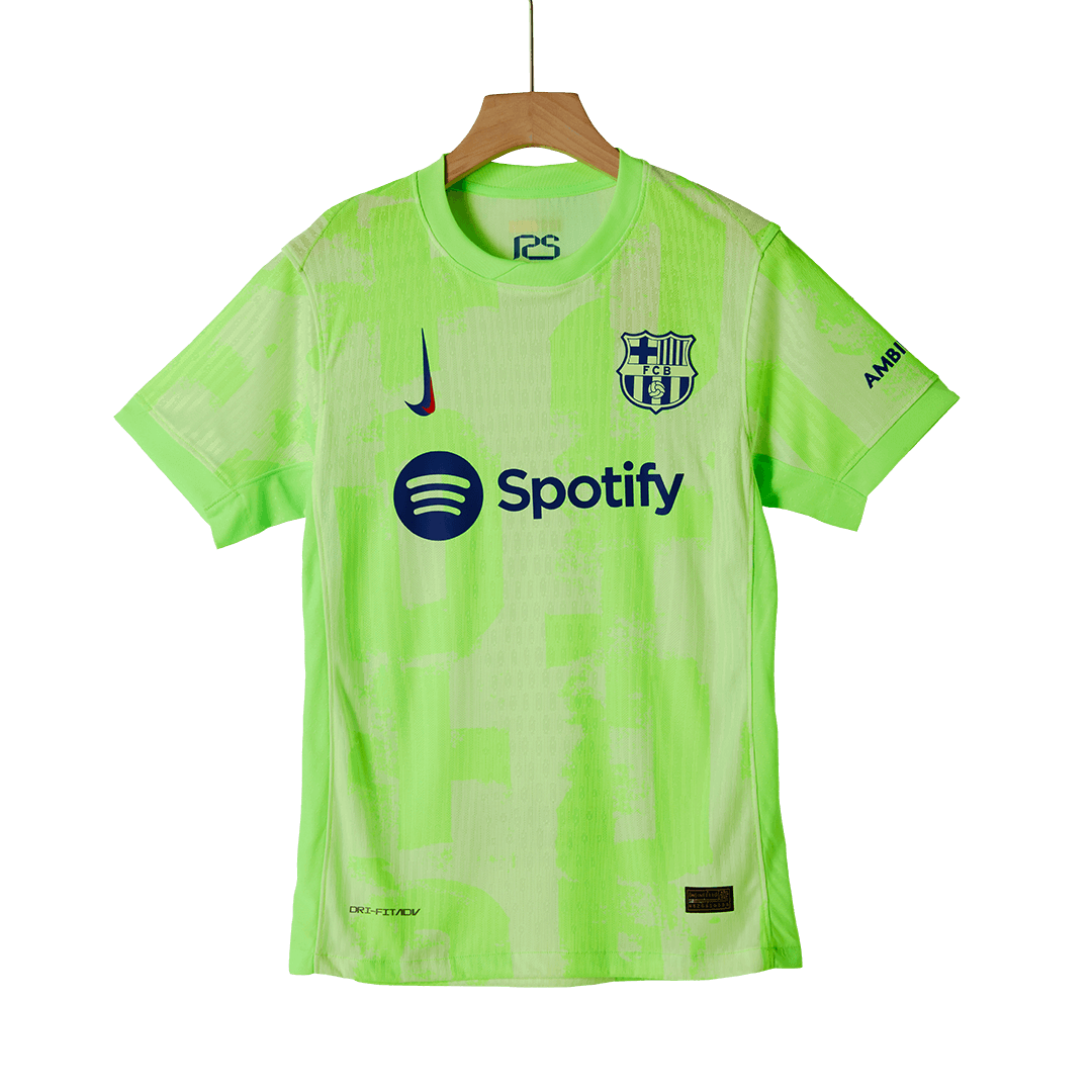 Avtentični nogometni dres Barcelone Third Away Nogometni dres 2024/25