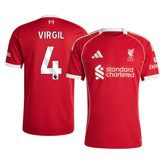 VIRGIL #4 Liverpool Dres Domači 2025/26