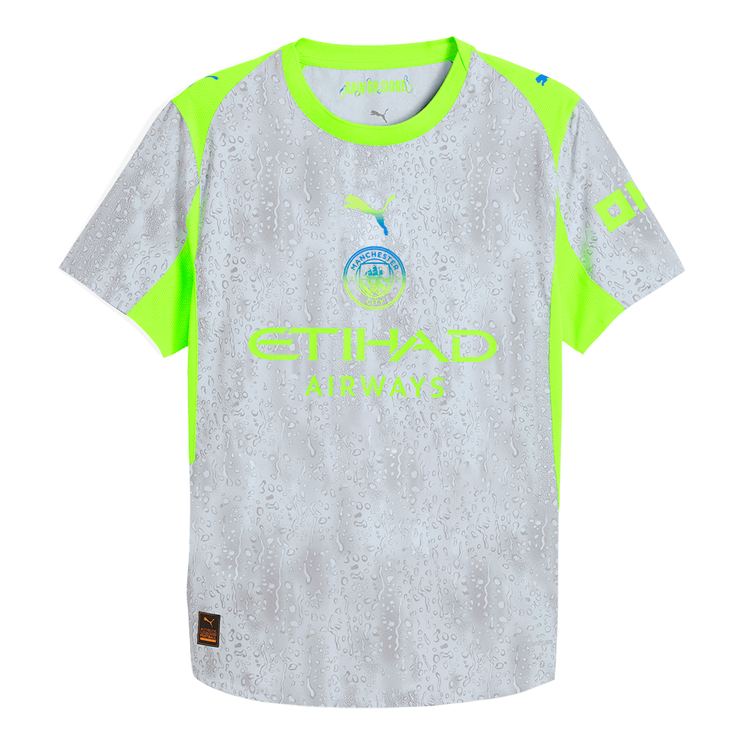 Manchester City Nogometni dres Tretji 2025/26 Authentic