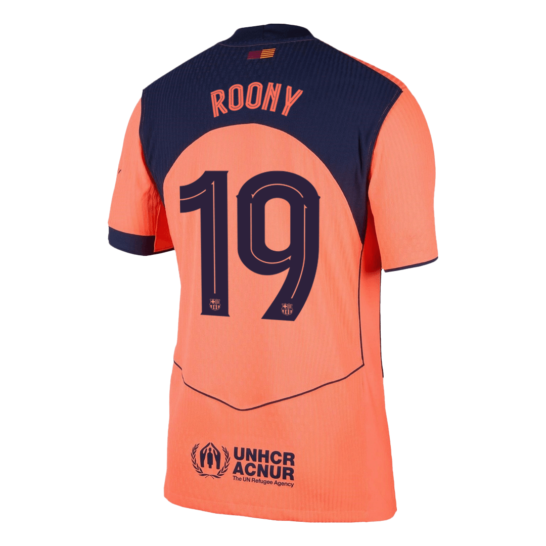 Barcelona Nogometni dres Tretji 2025/26 Authentic ROONY #19