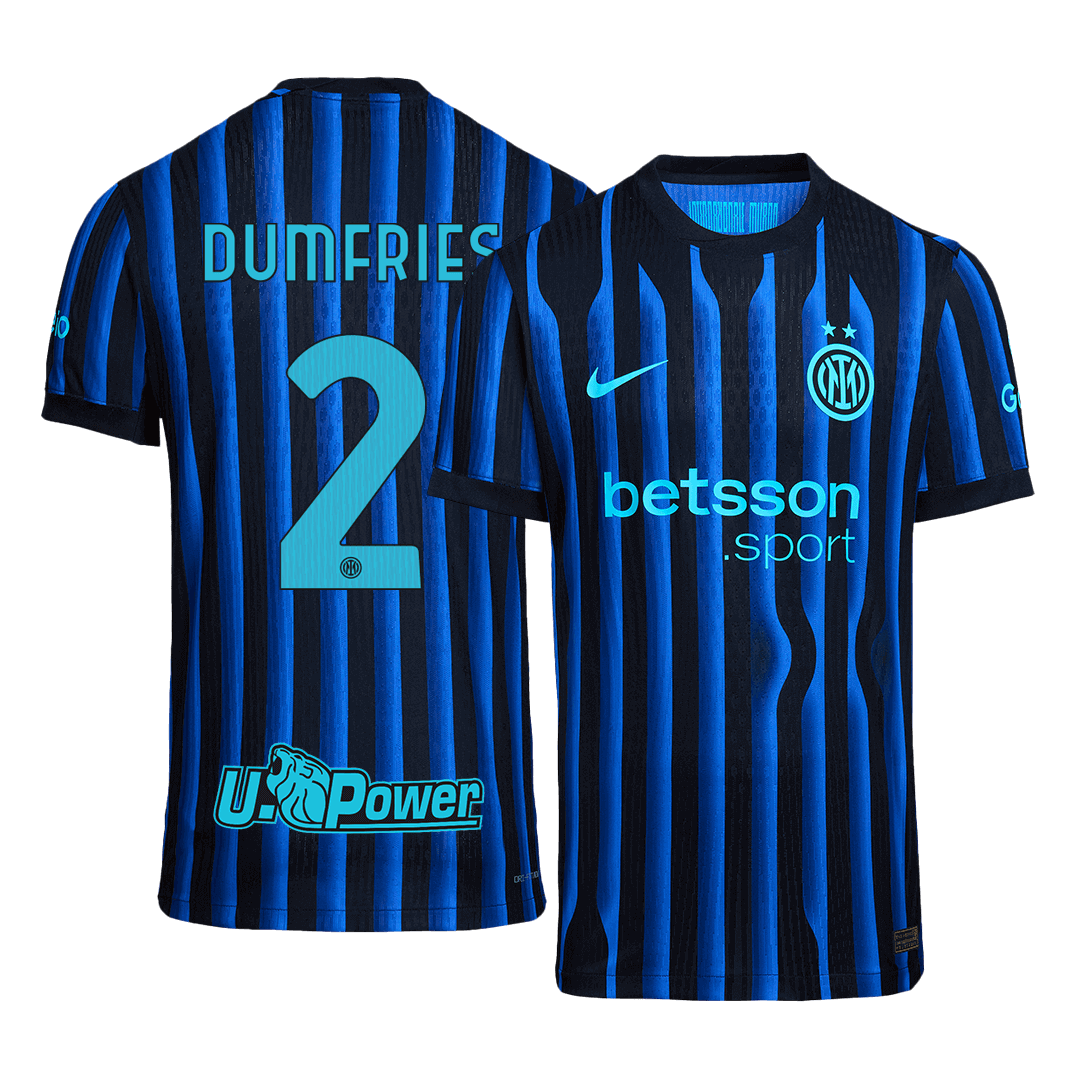 Inter Milan Nogometni dres Domači 2025/26 Authentic DUMFRIES #2