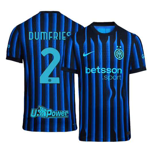 Inter Milan Nogometni dres Domači 2025/26 Authentic DUMFRIES #2