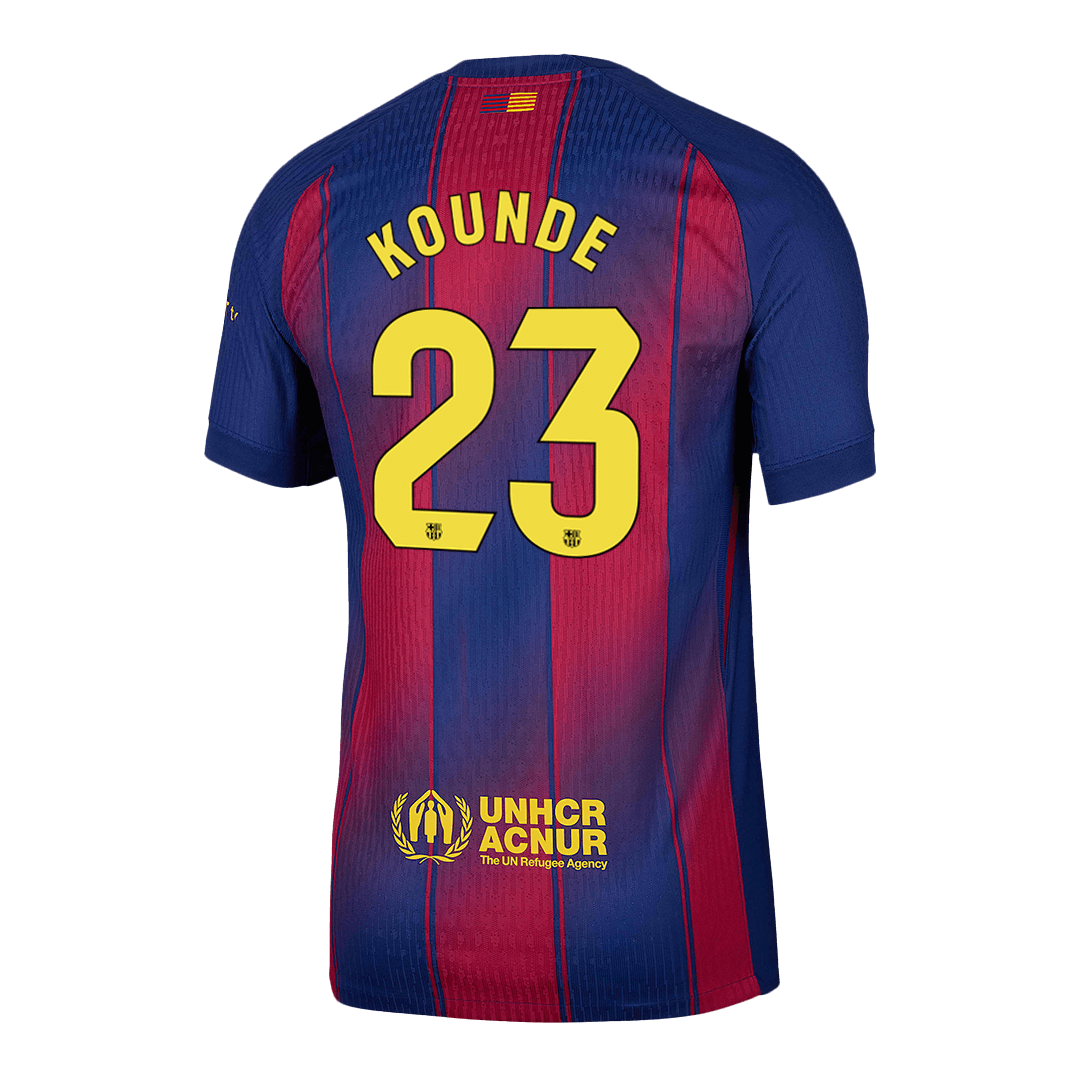 Barcelona Nogometni dres Domači 2025/26 Authentic KOUNDE #23