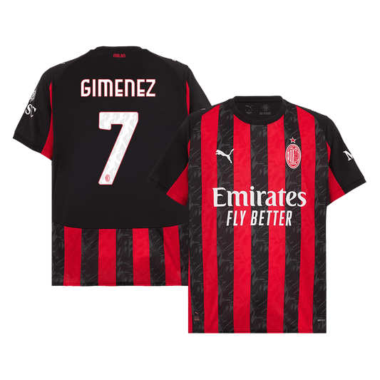 GIMENEZ #7 AC Milan Dres Domači 2025/26