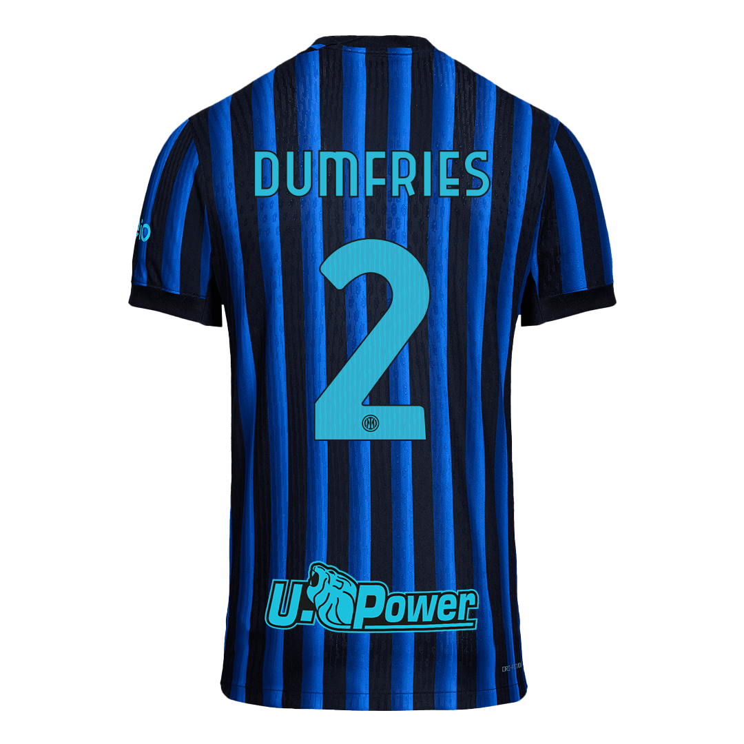 Inter Milan Nogometni dres Domači 2025/26 Authentic DUMFRIES #2