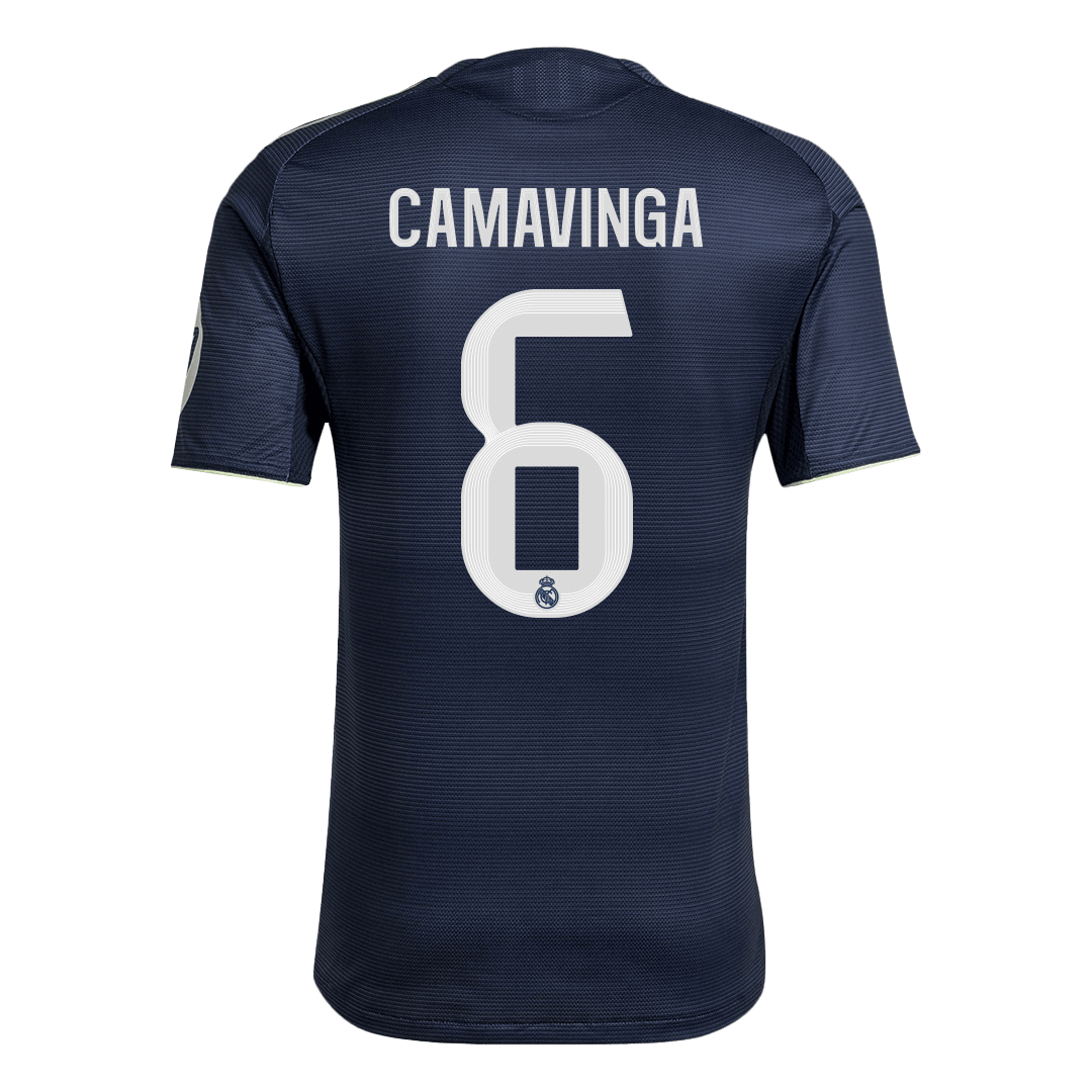Real Madrid Nogometni dres Gostujoči 2025/26 Authentic CAMAVINGA #6