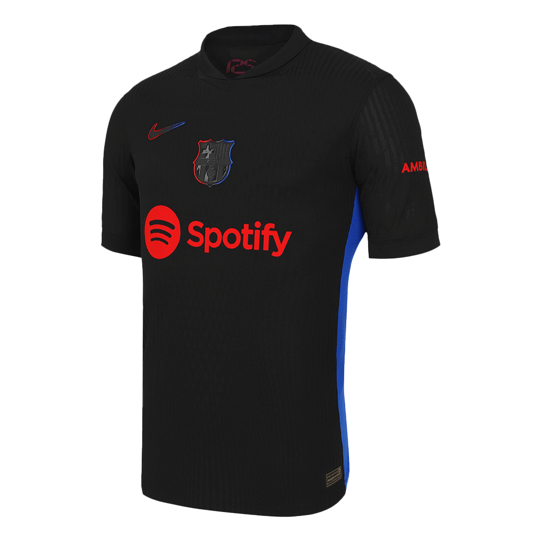 Authentic RAPHINHA #11 Barcelona 2024/25 Black - UCL (prejšnji sponzor)