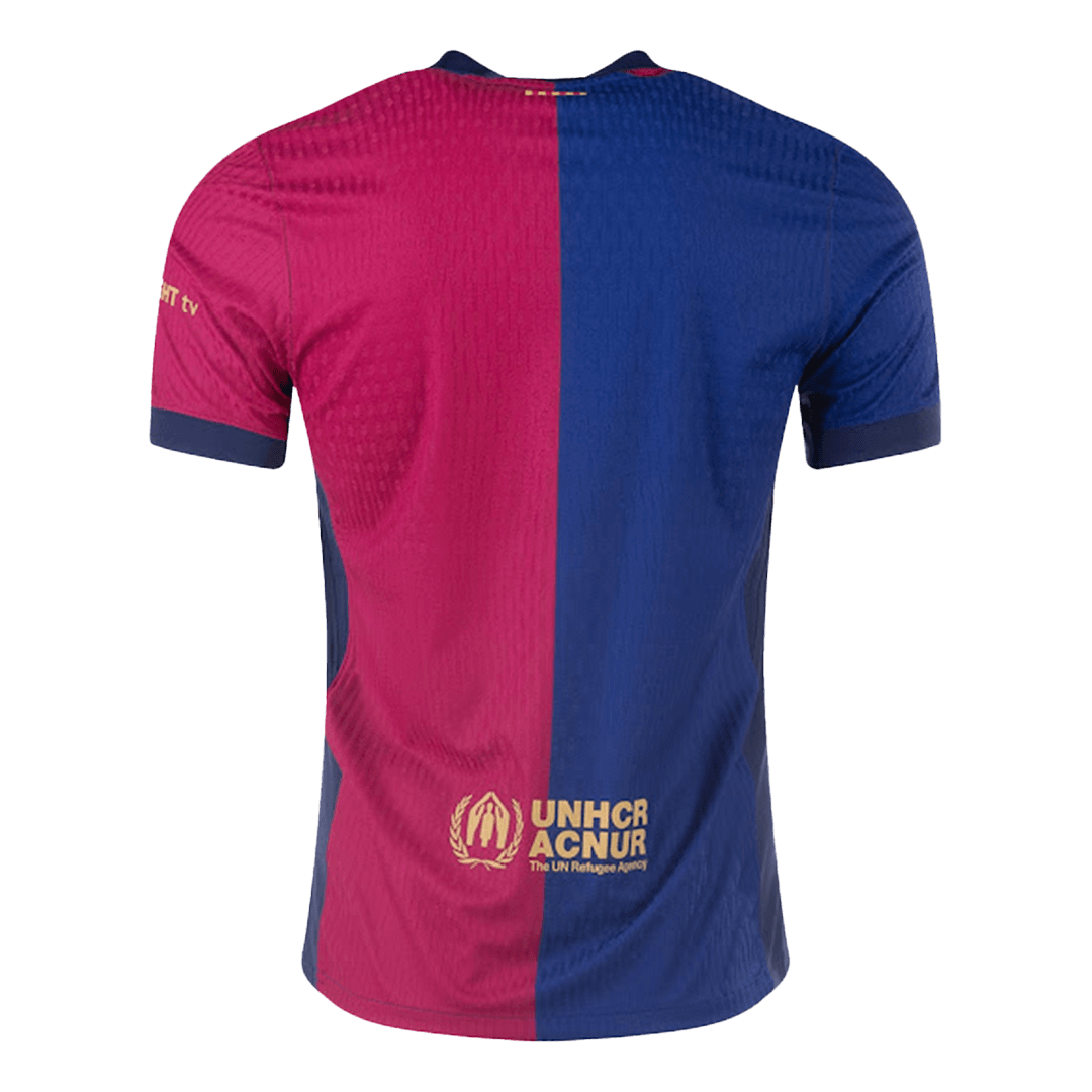 Autentična majica LAMINE YAMAL #19 Barcelona Home Football 2024/25 - UCL