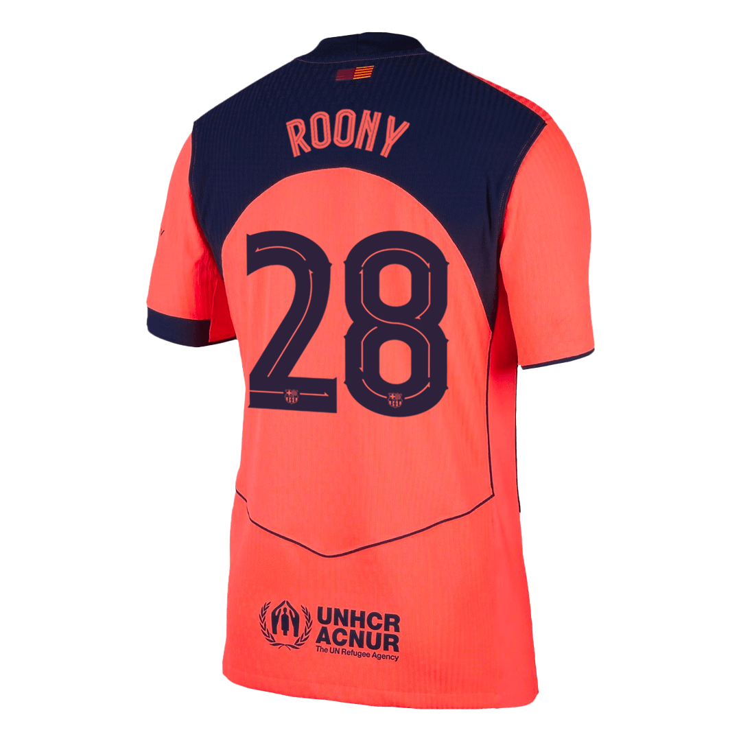 Barcelona Nogometni dres Tretji 2025/26 Authentic ROONY #28